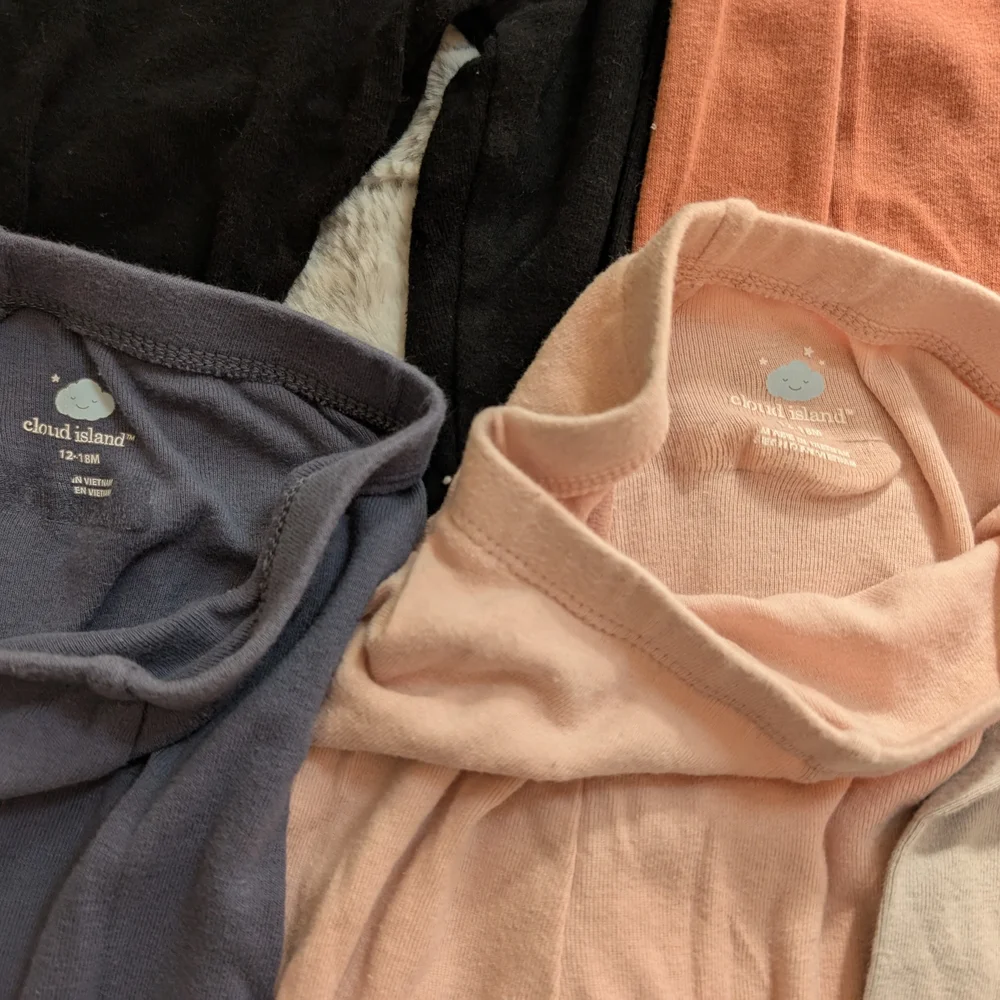 Cloud Island Grow With Me Leggings Bundle 12-18 Months - Picture 3 of 6